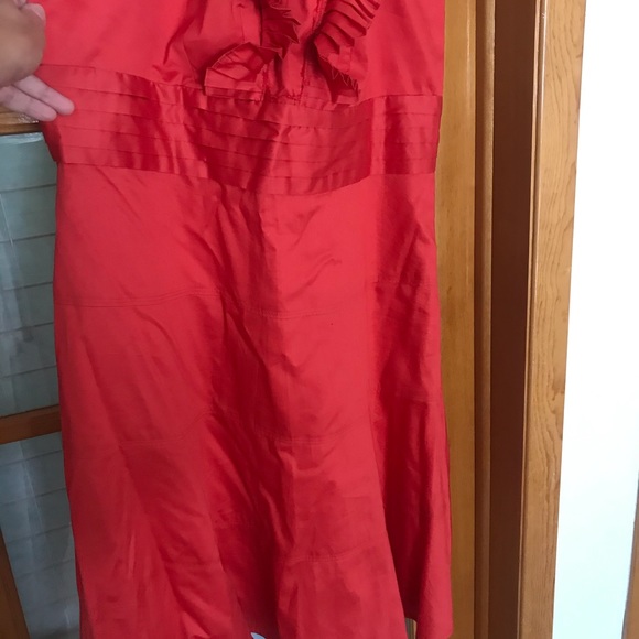 Nine West Red dress cotton lines size 14 - Picture 3 of 4